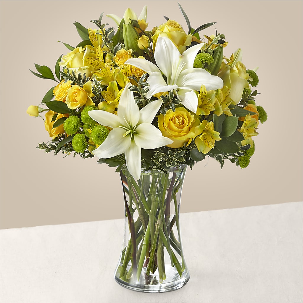 Hope & Serenity Bouquet – PETALS & HEARTS FLOWER SHOP, Monterey Park CA