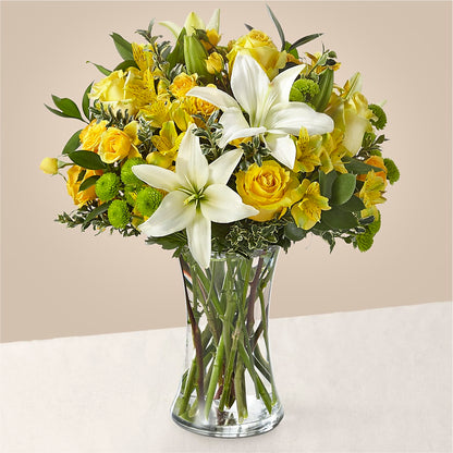 Hope & Serenity Bouquet – PETALS & HEARTS FLOWER SHOP, Monterey Park CA