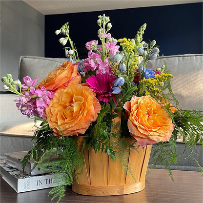 Garden of Life Basket – PETALS & HEARTS FLOWER SHOP, Monterey Park CA