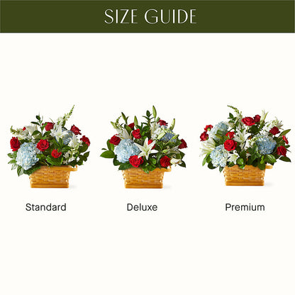 Greater Glory Basket – PETALS & HEARTS FLOWER SHOP, Monterey Park CA