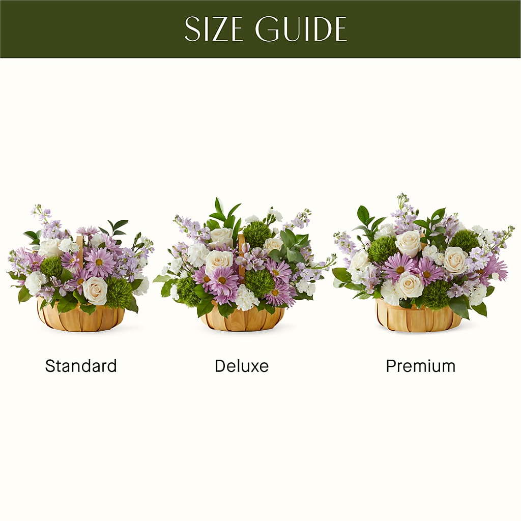 Peace & Love Basket – PETALS & HEARTS FLOWER SHOP, Monterey Park CA