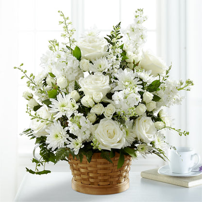 Heartfelt Condolences Arrangement – PETALS & HEARTS FLOWER SHOP, Monterey Park CA
