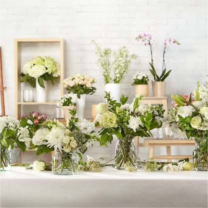 Classic Ivory – A Florist Original – PETALS & HEARTS FLOWER SHOP, Monterey Park CA
