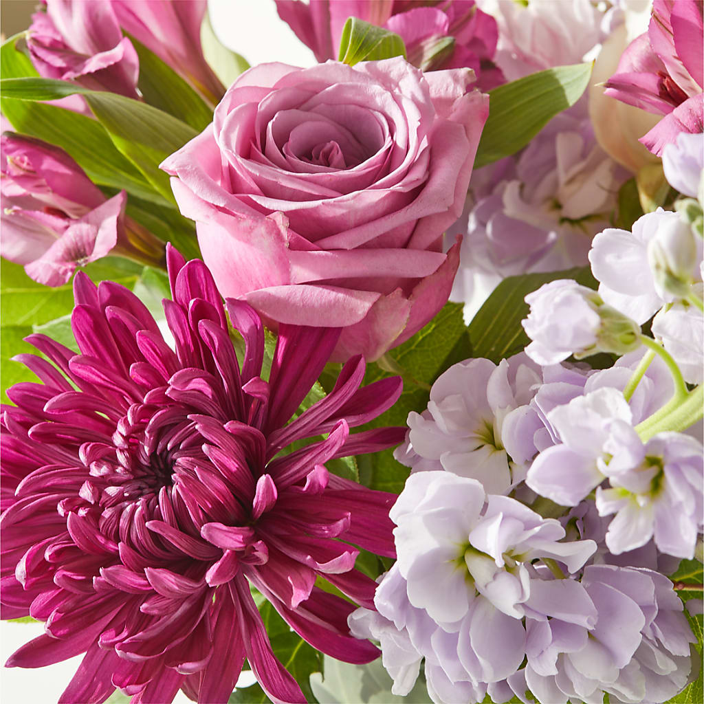 Amethyst Dreams Bouquet – PETALS & HEARTS FLOWER SHOP, Monterey Park CA
