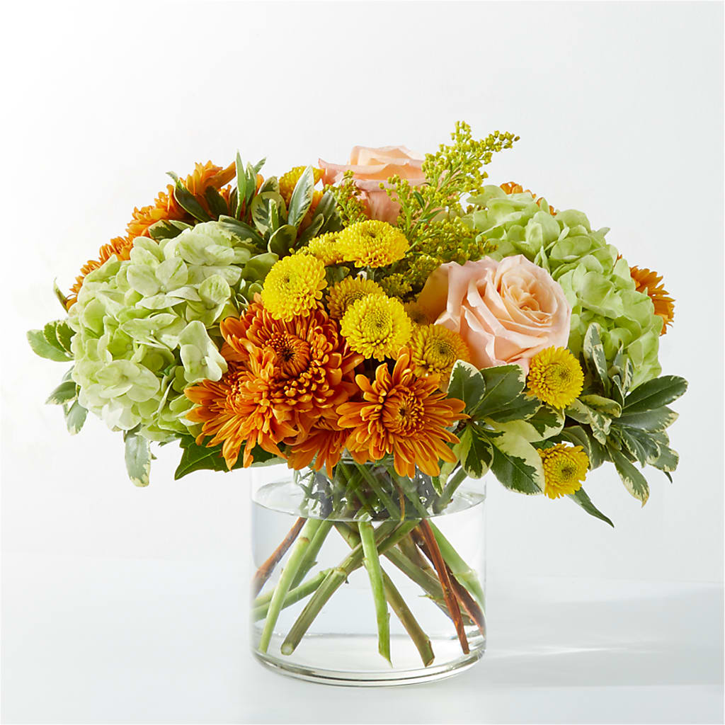 Fall Foliage Bouquet – PETALS & HEARTS FLOWER SHOP, Monterey Park CA