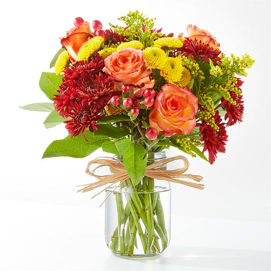 Apple Picking Bouquet – PETALS & HEARTS FLOWER SHOP, Monterey Park CA