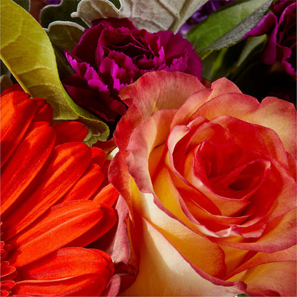 Sangria Bouquet – PETALS & HEARTS FLOWER SHOP, Monterey Park CA