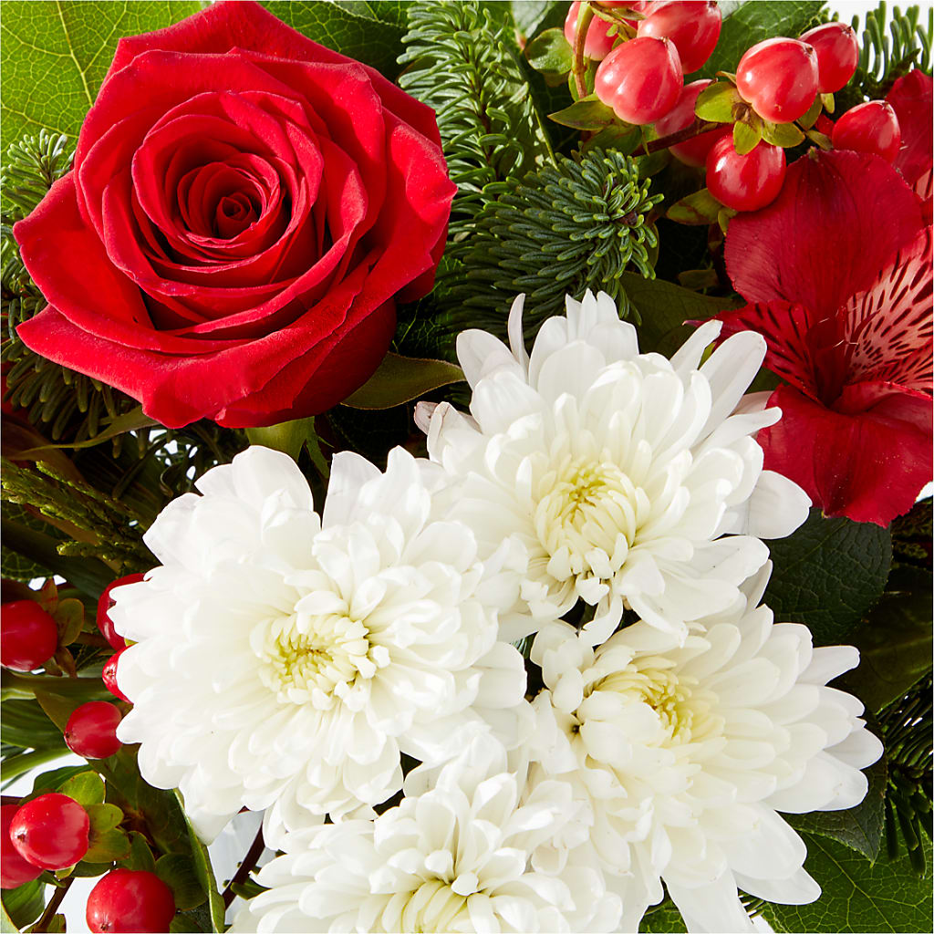 Letters to Santa Bouquet – PETALS & HEARTS FLOWER SHOP, Monterey Park CA