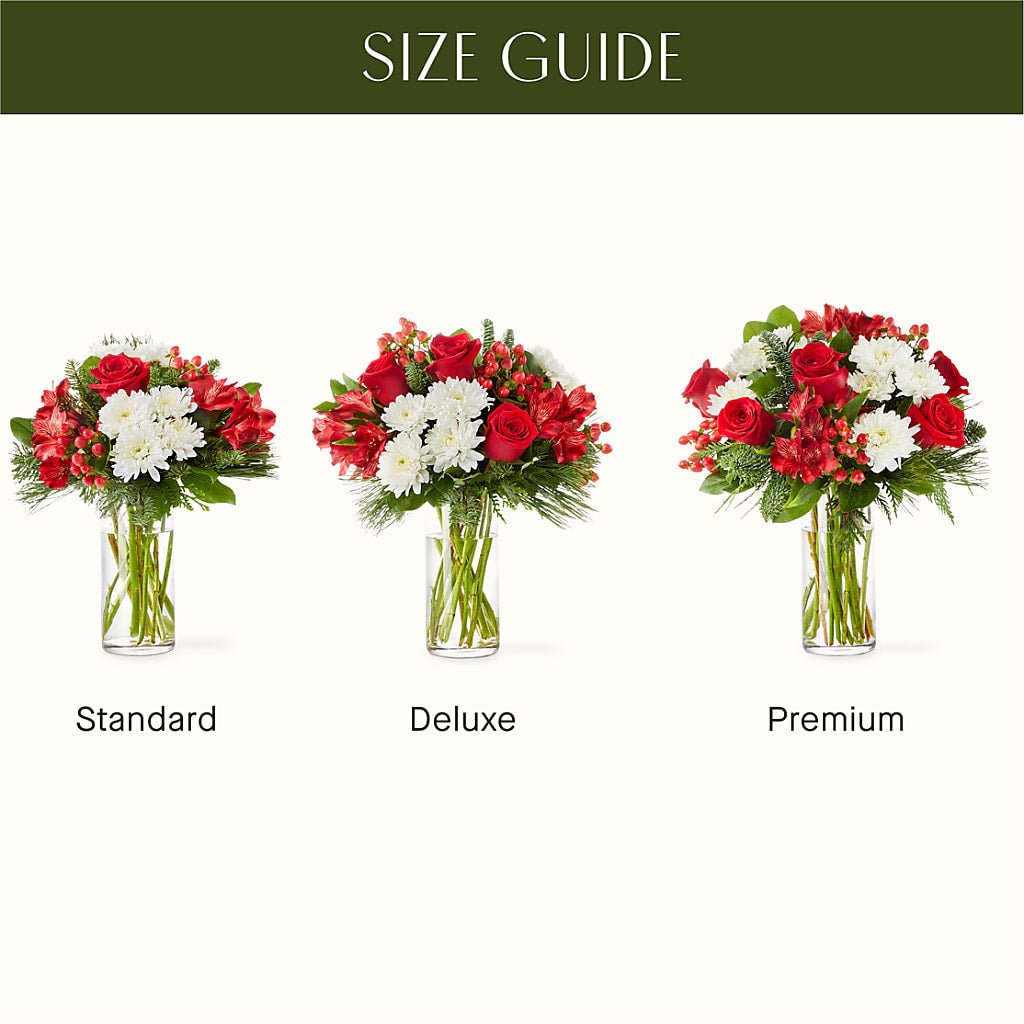 Letters to Santa Bouquet – PETALS & HEARTS FLOWER SHOP, Monterey Park CA