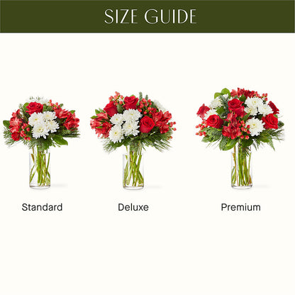 Letters to Santa Bouquet – PETALS & HEARTS FLOWER SHOP, Monterey Park CA