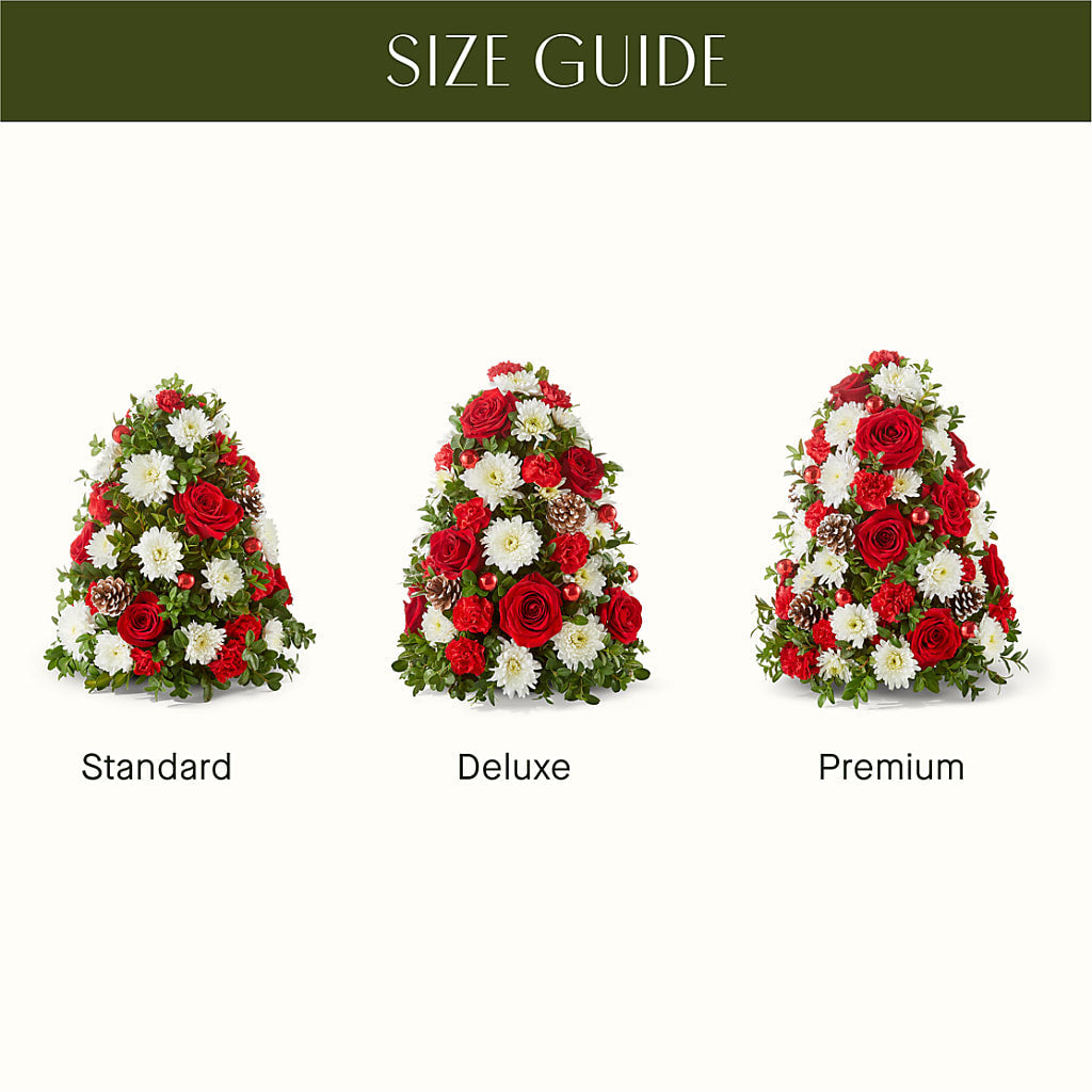Let It Snow Tree – PETALS & HEARTS FLOWER SHOP, Monterey Park CA