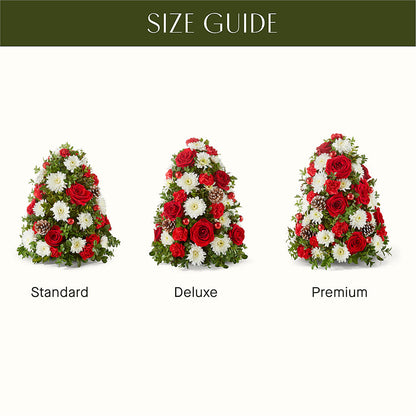 Let It Snow Tree – PETALS & HEARTS FLOWER SHOP, Monterey Park CA