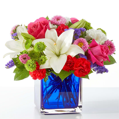Quality Time Bouquet – PETALS & HEARTS FLOWER SHOP, Monterey Park CA