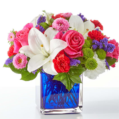 Quality Time Bouquet – PETALS & HEARTS FLOWER SHOP, Monterey Park CA