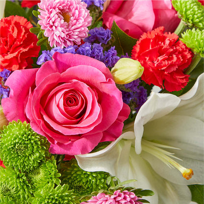 Quality Time Bouquet – PETALS & HEARTS FLOWER SHOP, Monterey Park CA