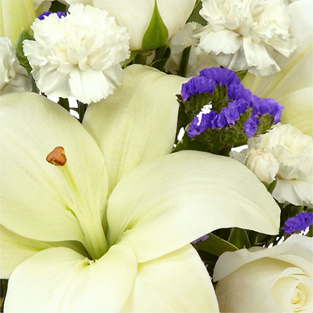 Sapphire Rush Bouquet – PETALS & HEARTS FLOWER SHOP, Monterey Park CA