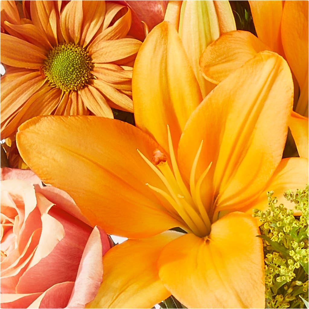 Harvest Hayride Bouquet – PETALS & HEARTS FLOWER SHOP, Monterey Park CA