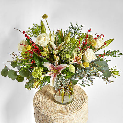 Berry & Bright Bouquet – PETALS & HEARTS FLOWER SHOP, Monterey Park CA