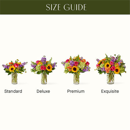 Vibrant Greetings Bouquet – PETALS & HEARTS FLOWER SHOP, Monterey Park CA