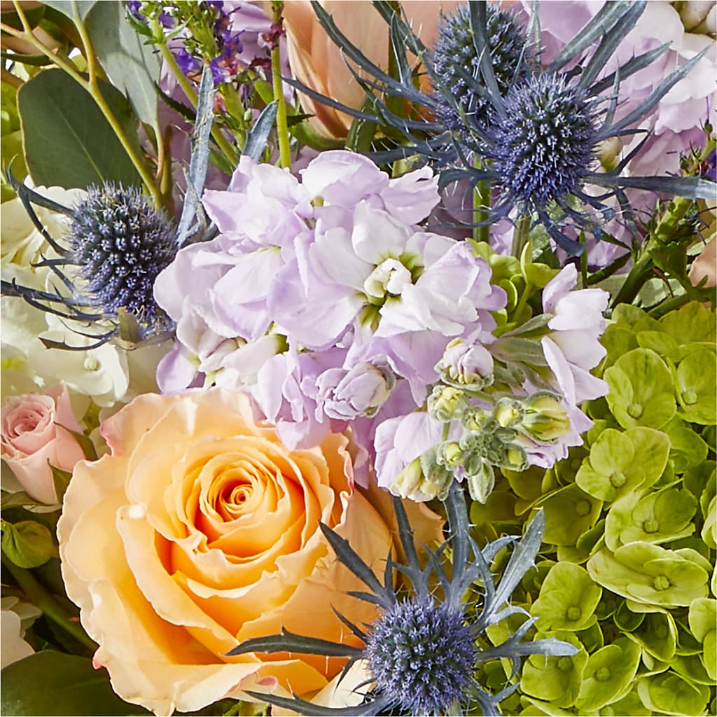 Porch Swing Bouquet – PETALS & HEARTS FLOWER SHOP, Monterey Park CA
