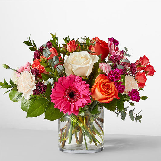 Smell the Roses Bouquet – PETALS & HEARTS FLOWER SHOP, Monterey Park CA