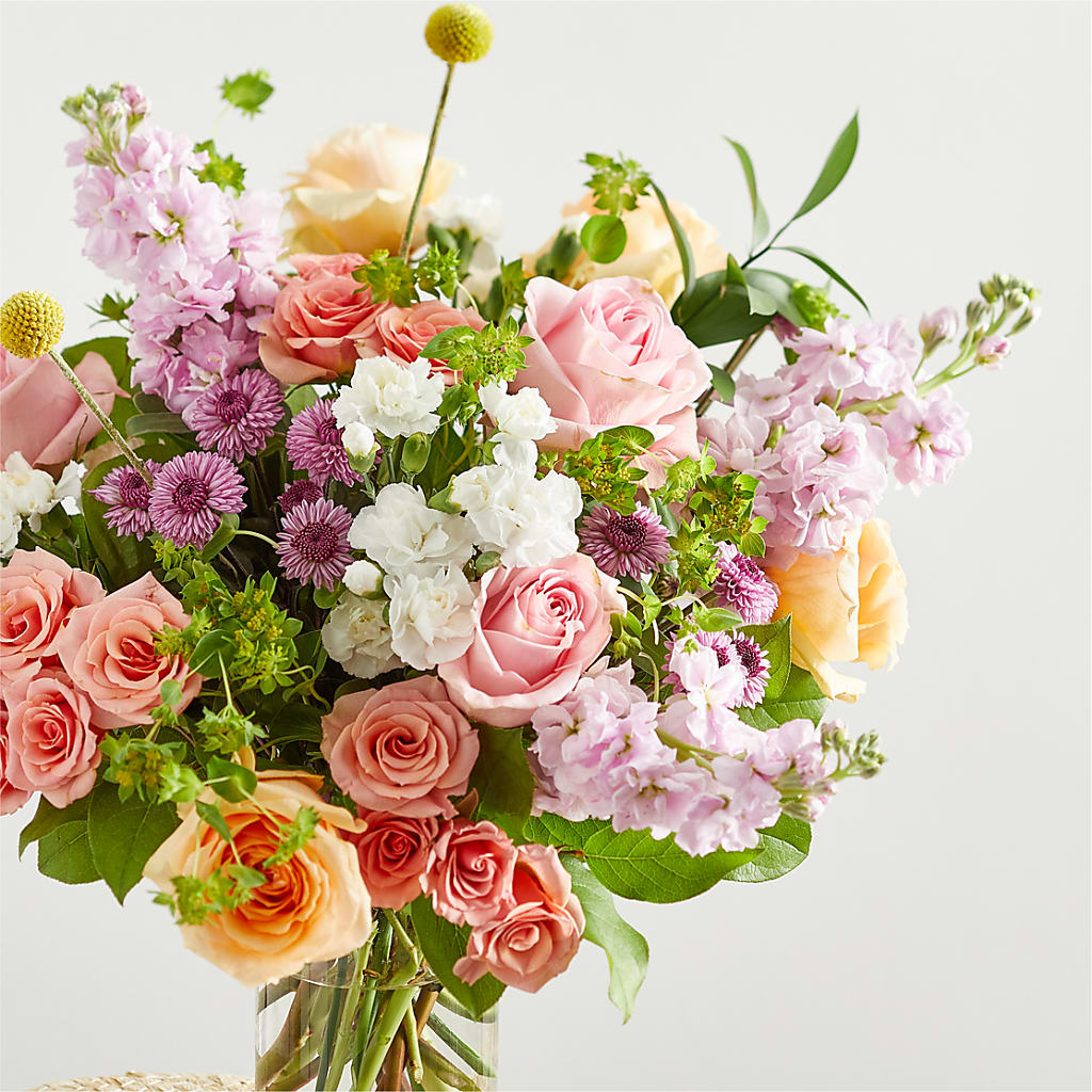 Perfect Contentment Bouquet – PETALS & HEARTS FLOWER SHOP, Monterey Park CA