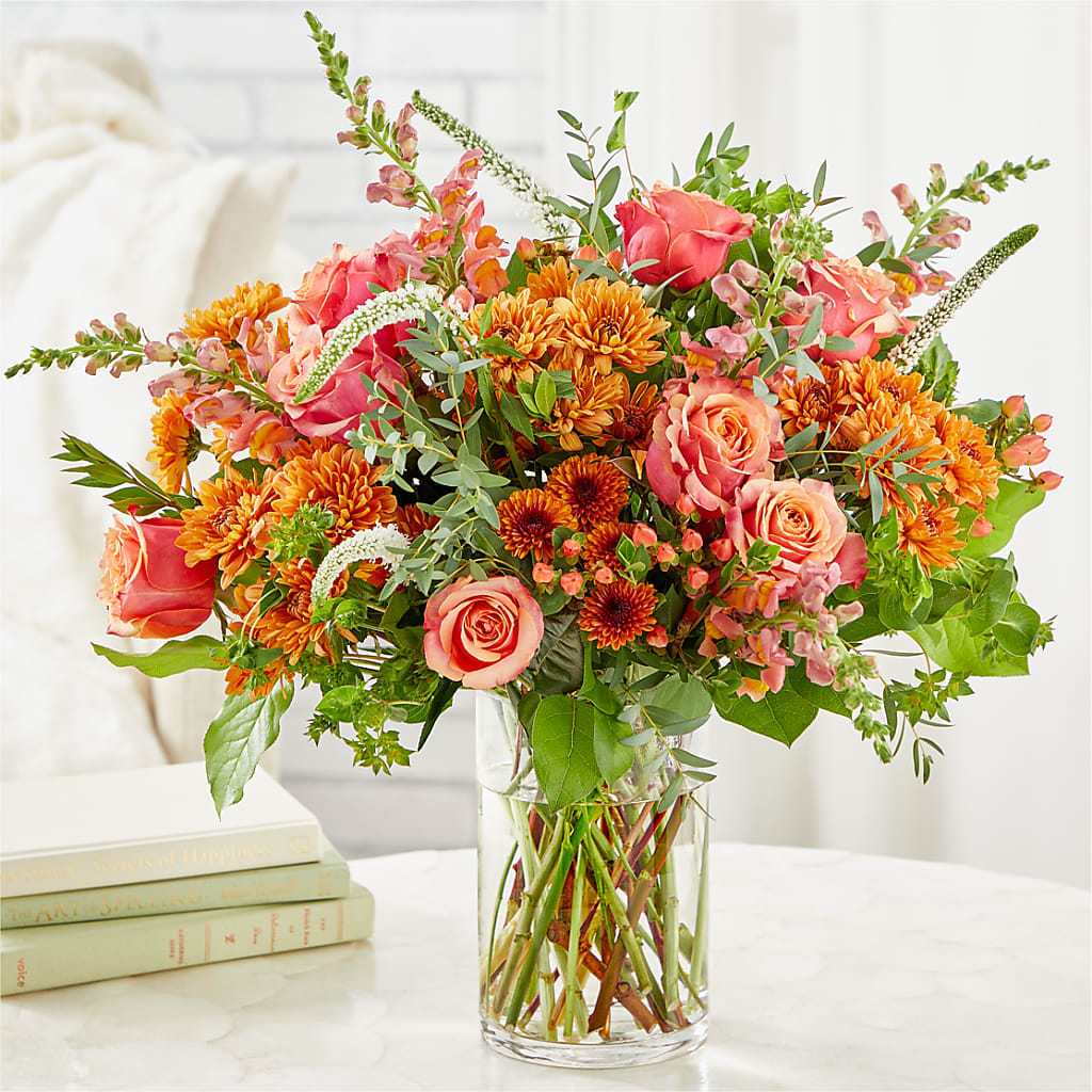 Leafy Trails Bouquet – PETALS & HEARTS FLOWER SHOP, Monterey Park CA